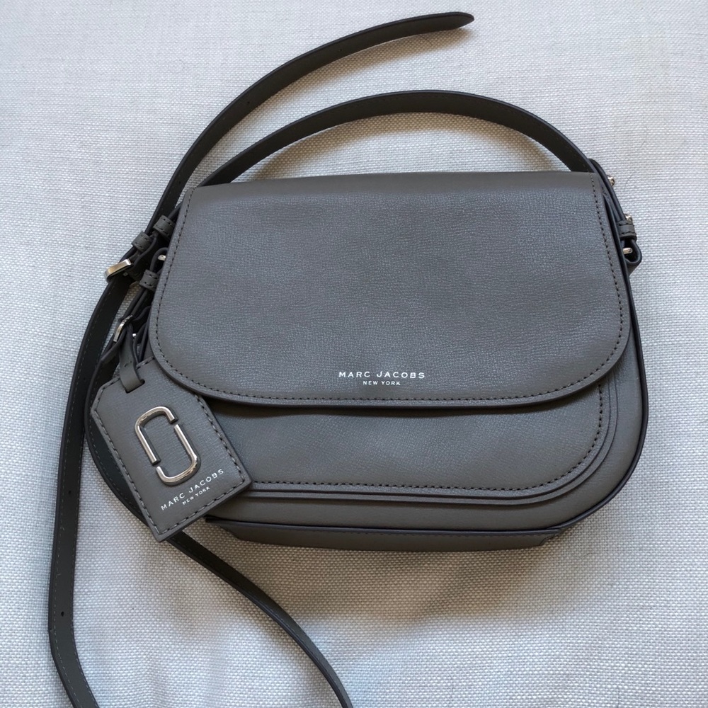 Marc Jacobs grey cross body bag
